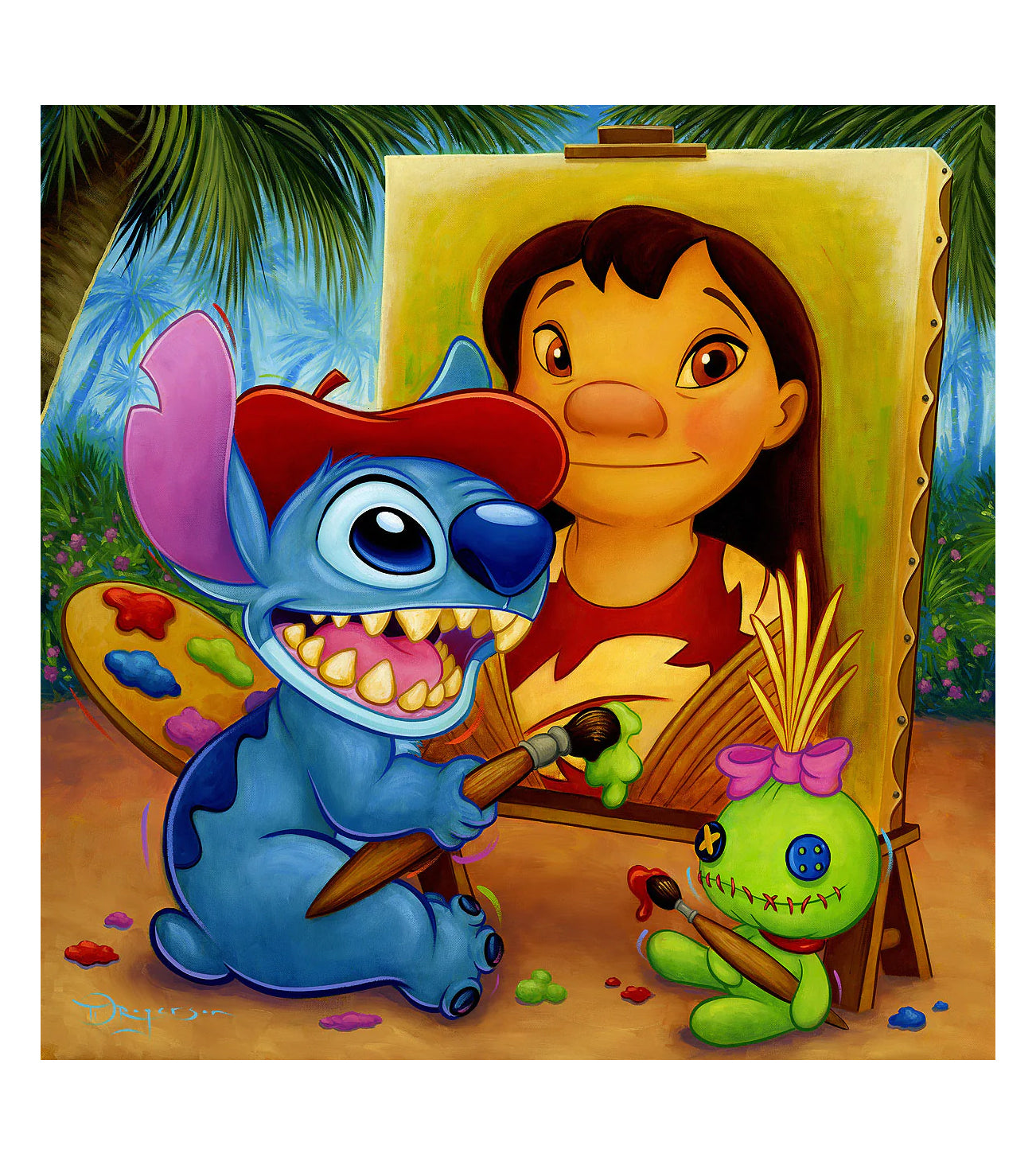 Mona Lilo by Tim Rogerson