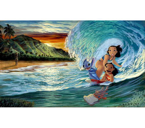 Morning Surf by Walfrido Garcia