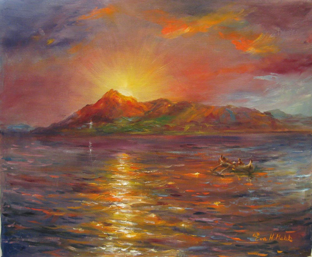 Faro de Diamond Head por Eva Makk