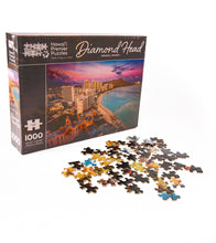 "Diamond Head" Wooden Jigsaw Puzzle
