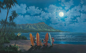 Moonlight Surf Crew by Rodel Gonzalez