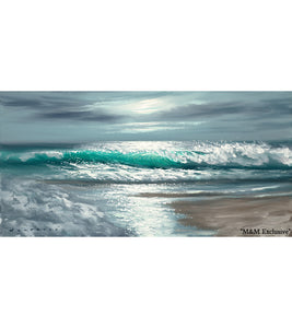 Emerald Wave by Walfrido Garcia