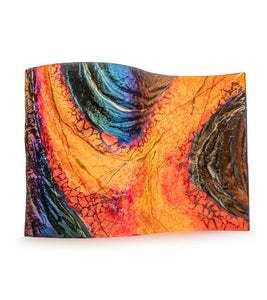 22" x 14" Lava Wave by Marian Fieldson