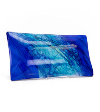 9" x 5" Cobalt Rectangle Tray by Marian Fieldson