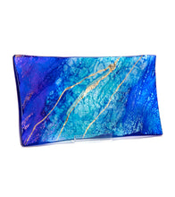 9" x 5" Cobalt Rectangle Tray by Marian Fieldson