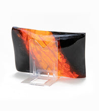 4" x 6" Lava Glass Lava Tray Medium by Marian Fieldson