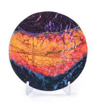 12" Lava Platter by Marian Fieldson