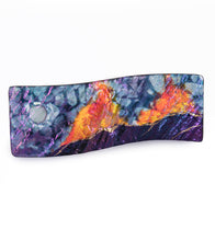 9" x 3" Volcano Wave by Marian Fieldson