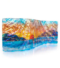 16" x 6" Sunset Wave by Marian Fieldson