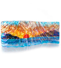 16" x 6" Sunset Wave by Marian Fieldson