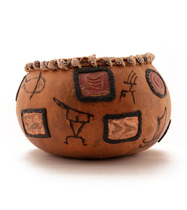 Art Gourd "Petro Calabash" by Tamsen Fox