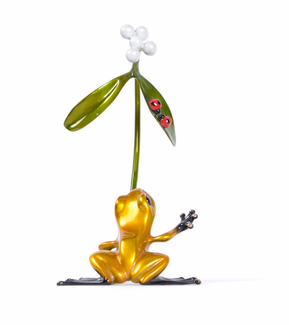 ティム・コテリル作ブロンズ彫刻「ヤドリギ」