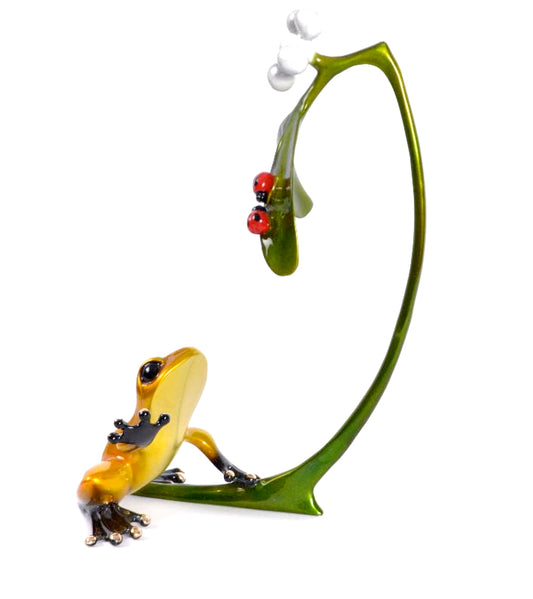 ティム・コテリル作ブロンズ彫刻「ヤドリギ」