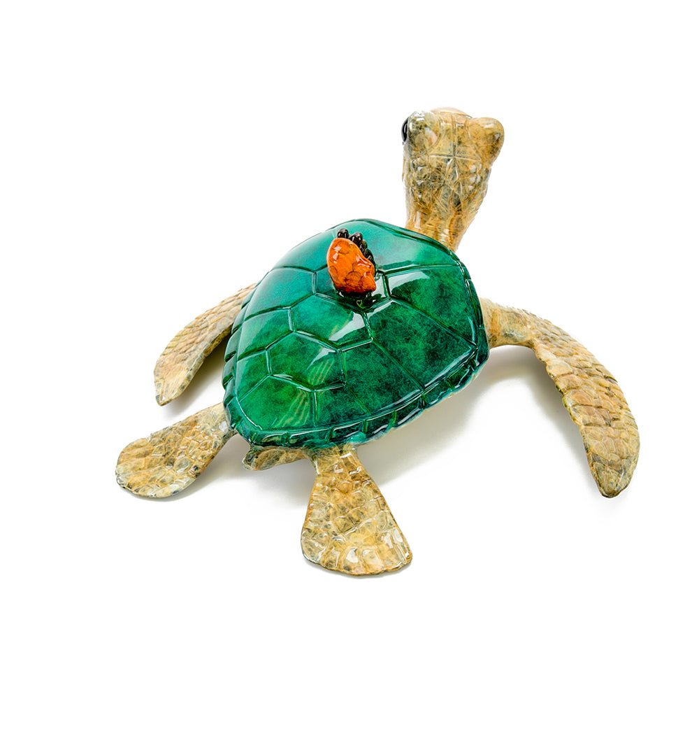 Bronze Sculpture "Sidekick BT18" by Chris Barela
