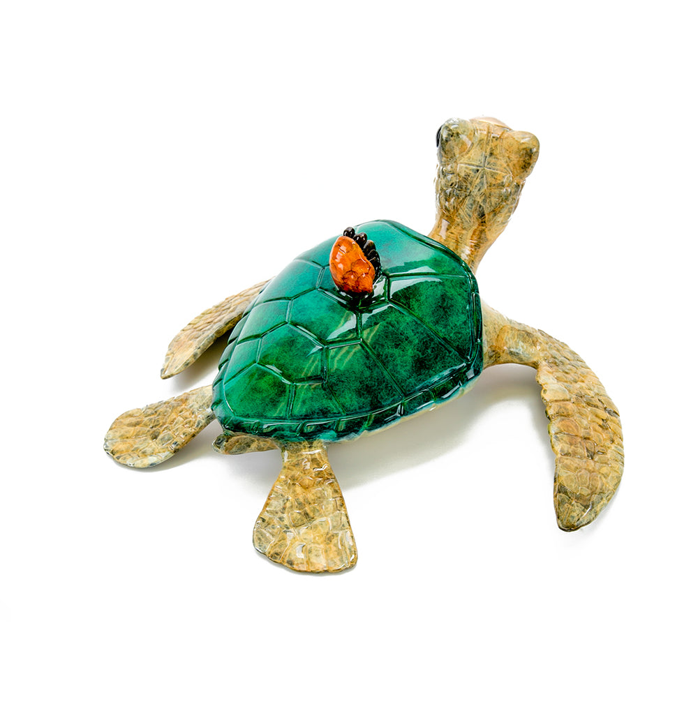 Bronze Sculpture "Sidekick BT18" by Chris Barela
