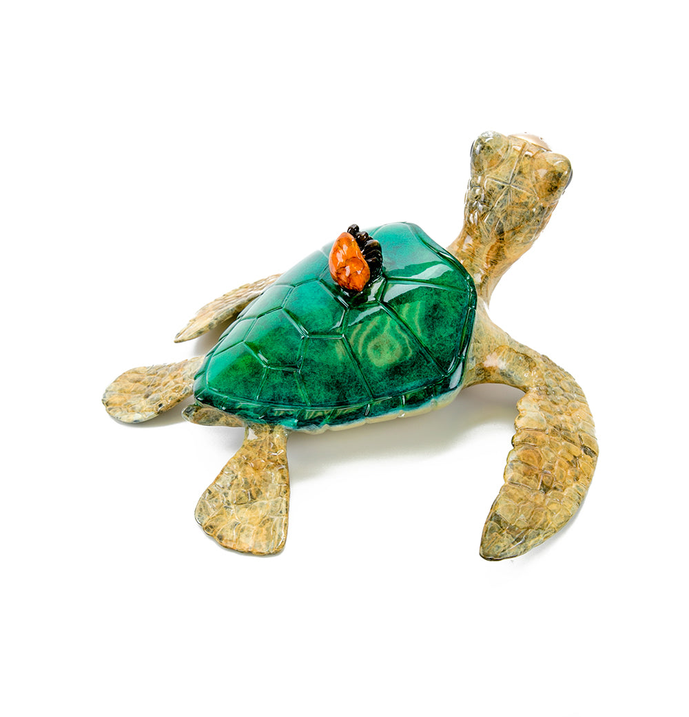 Bronze Sculpture "Sidekick BT18" by Chris Barela
