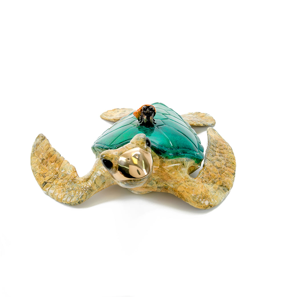 Bronze Sculpture "Sidekick BT18" by Chris Barela