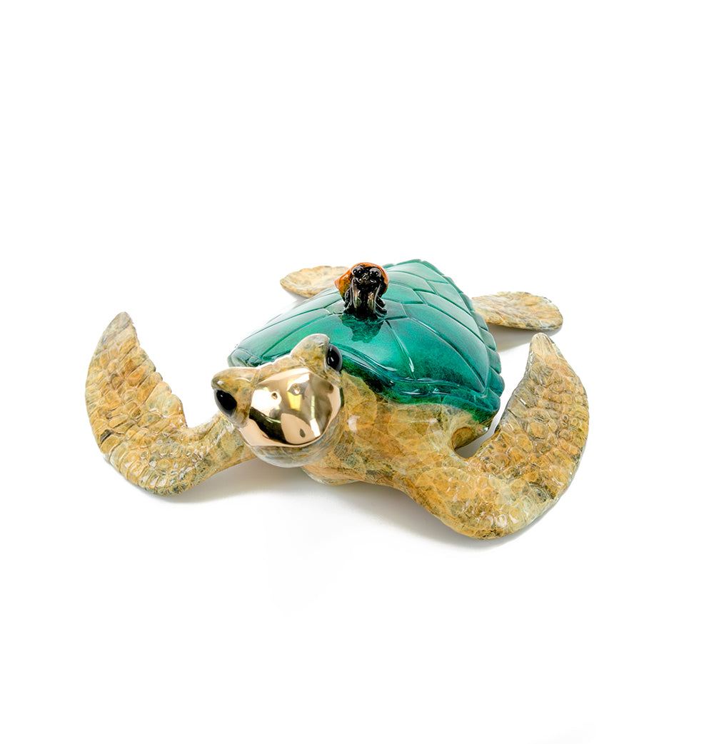 Bronze Sculpture "Sidekick BT18" by Chris Barela