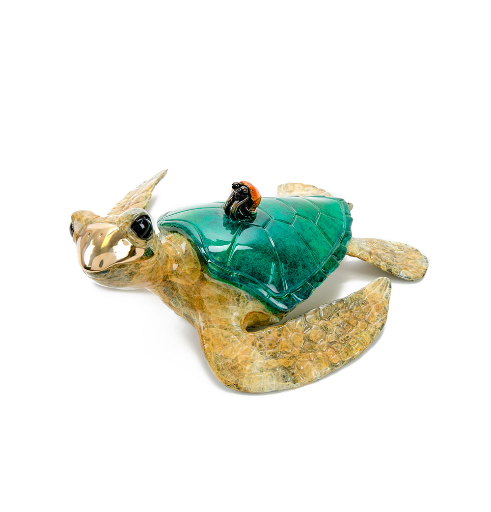 Bronze Sculpture "Sidekick BT18" by Chris Barela