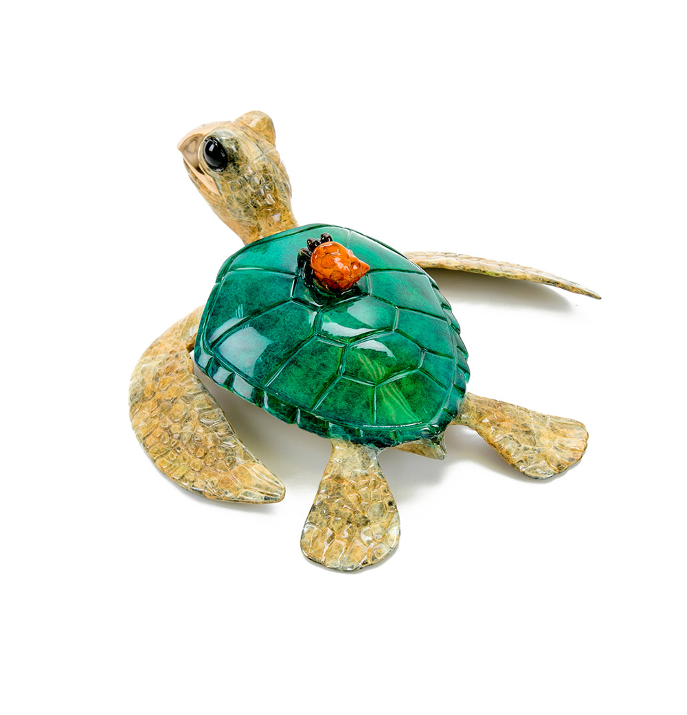 Bronze Sculpture "Sidekick BT18" by Chris Barela