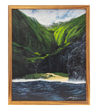 Original Painting "Solitude" by Phillip Gagnon 16x20 supporting Maui fire relief efforts