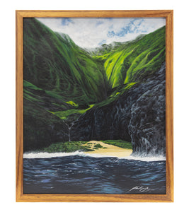 Original Painting "Solitude" by Phillip Gagnon 16x20 supporting Maui fire relief efforts
