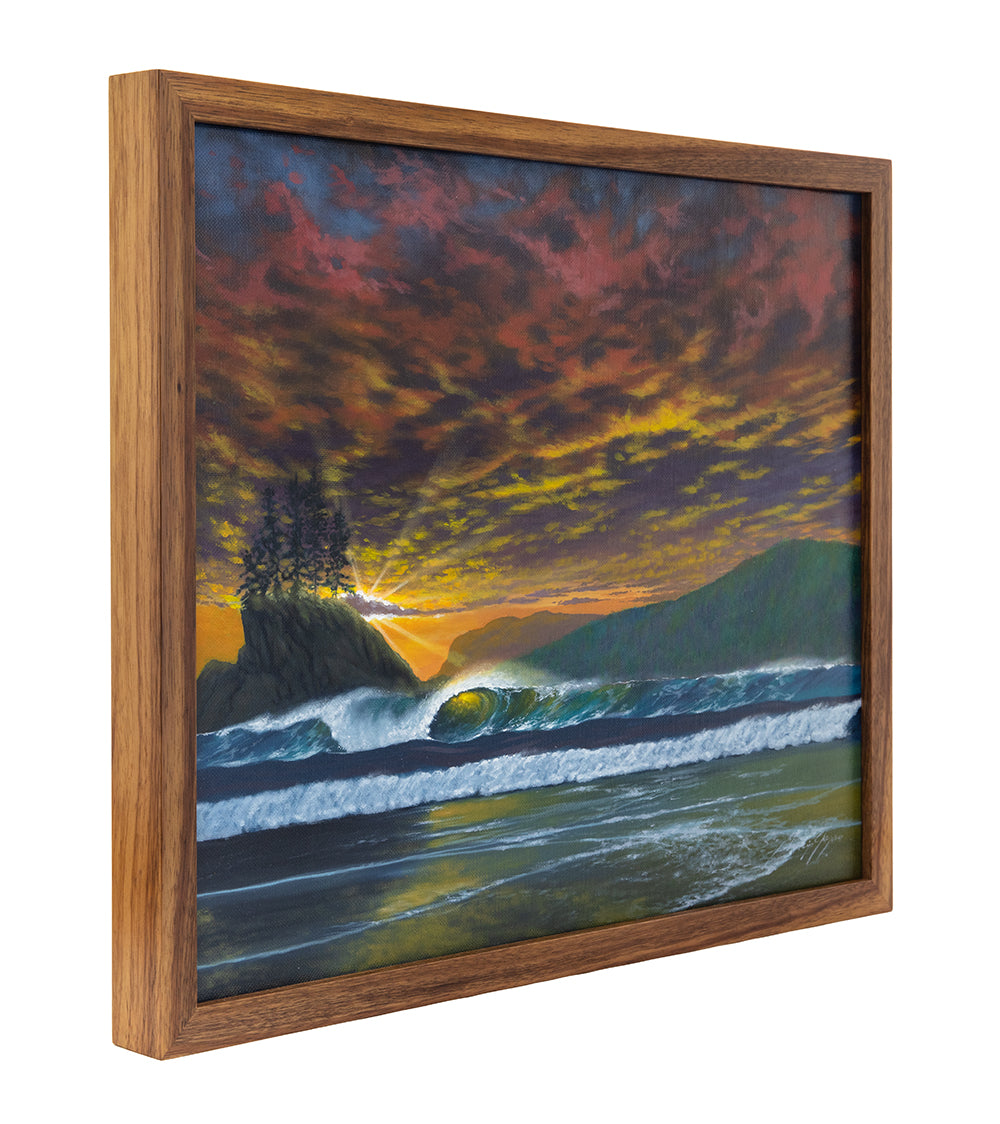 Original Painting "West Coast Fire" by Phillip Gagnon 16x20