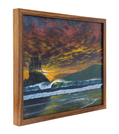 Original Painting "West Coast Fire" by Phillip Gagnon 16x20