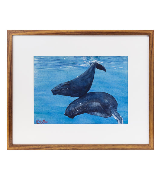 フィリップ・ガニオンによるオリジナル水彩画「チリン」15x11