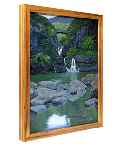 Original Painting "Ohe'o Gulch" by Philip Gagnon 12x16