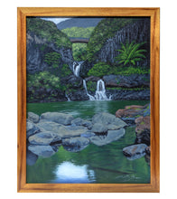 Original Painting "Ohe'o Gulch" by Philip Gagnon 12x16