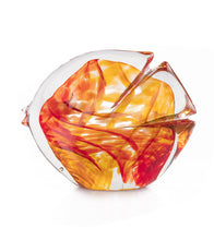 Glass Fish "Red Amber" by Jim Graper