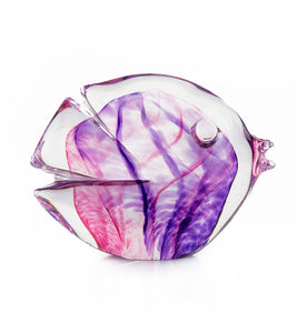 Glass Fish "Purple Pink" by Jim Graper