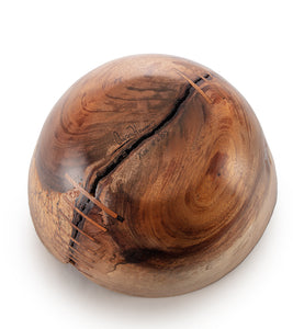 Koa Hearts Bowl #2355 by Aaron Hammer