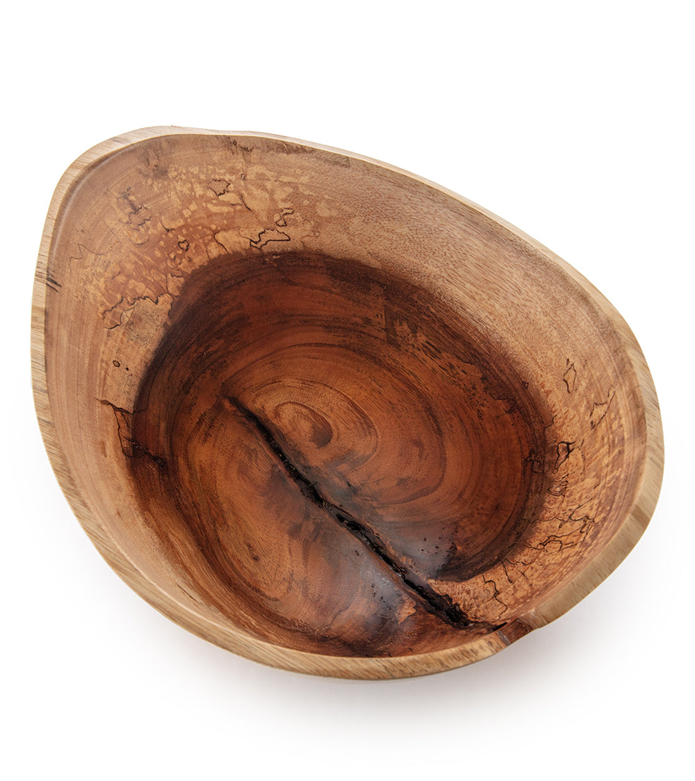Koa Hearts Bowl #2355 by Aaron Hammer