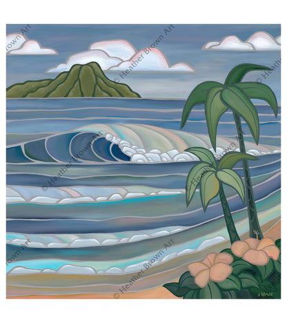 Twilight Paradise de Heather Brown - Edición limitada Giclée