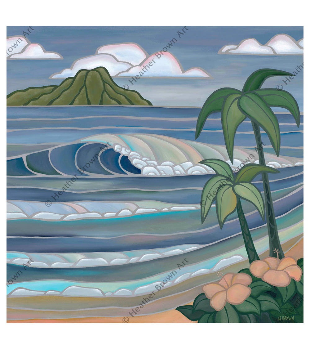Twilight Paradise by Heather Brown - Limited Edition Giclee