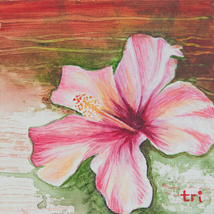 Canvas Giclee "Hibiscus" by Trevor Isabel