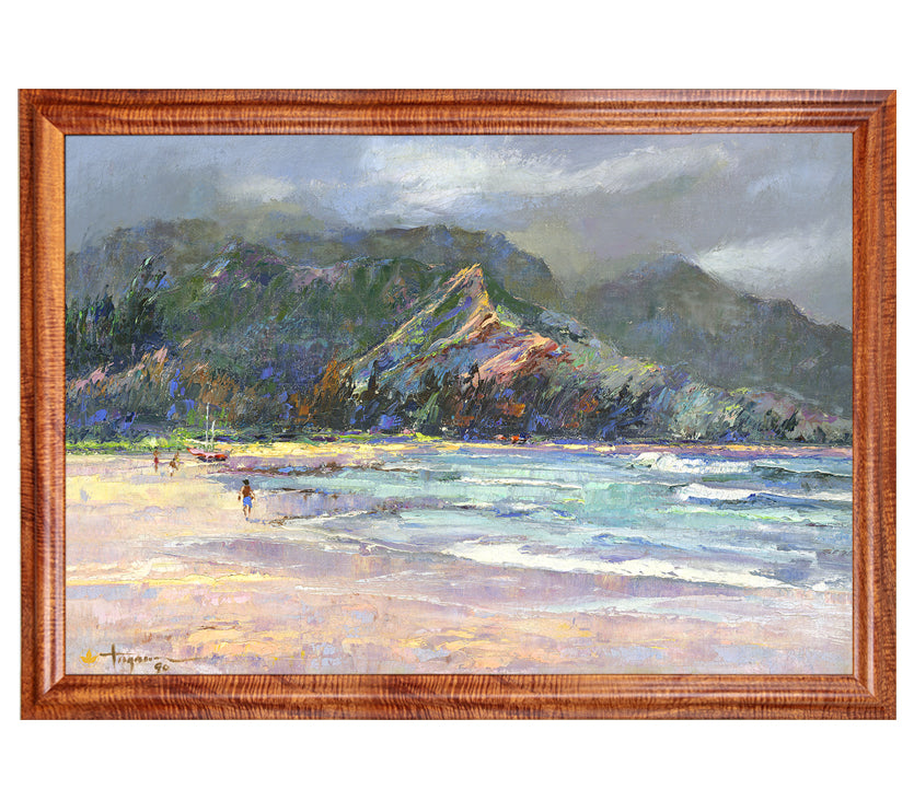 Hanalei Bay Kauai by Hiroshi Tagami