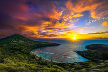 Hanauma Bay Wooden Jigsaw Puzzle