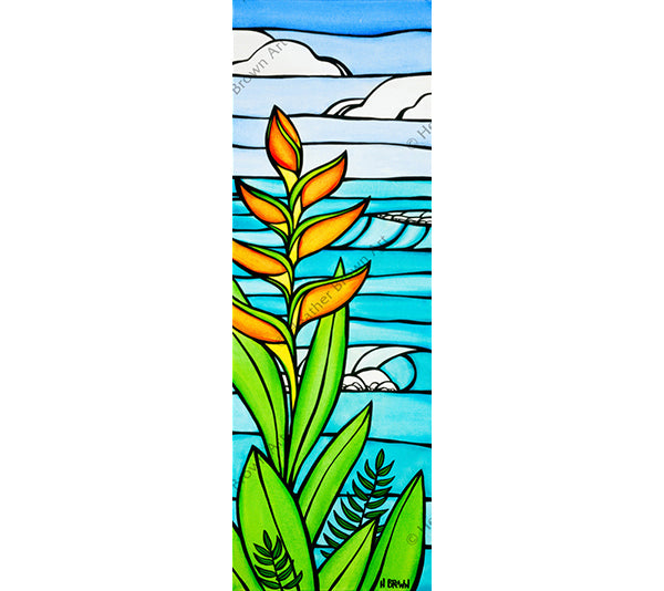 Heliconia Daydream de Heather Brown - Prueba de artista