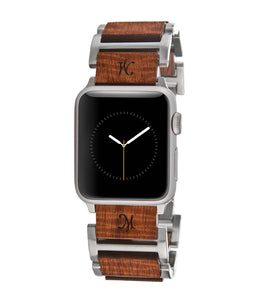 Koa Hybrid Steel Apple Watch Band