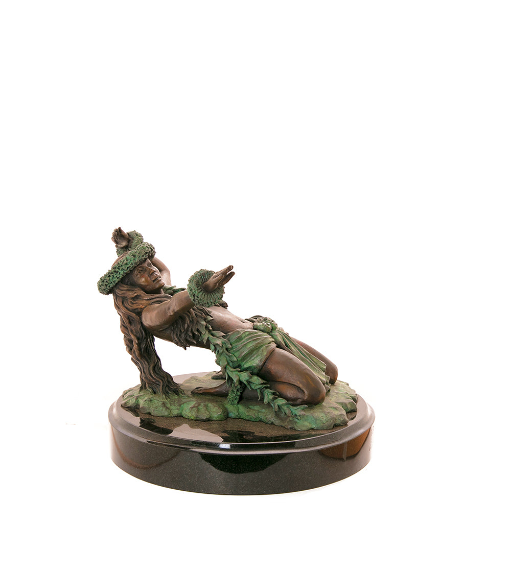 Bronze Sculpture "Ka Leo o Haukani'"
