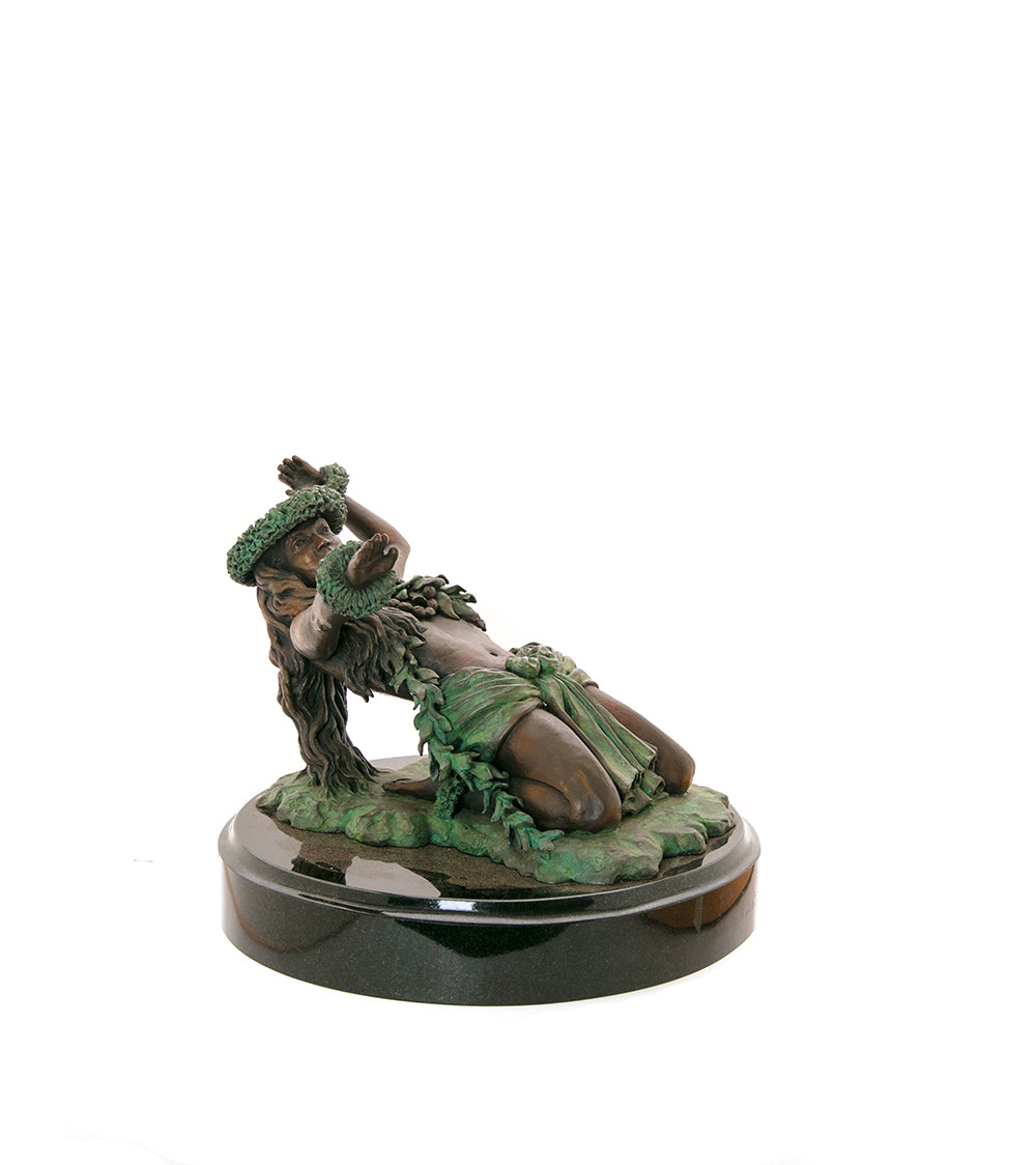 Bronze Sculpture "Ka Leo o Haukani'"
