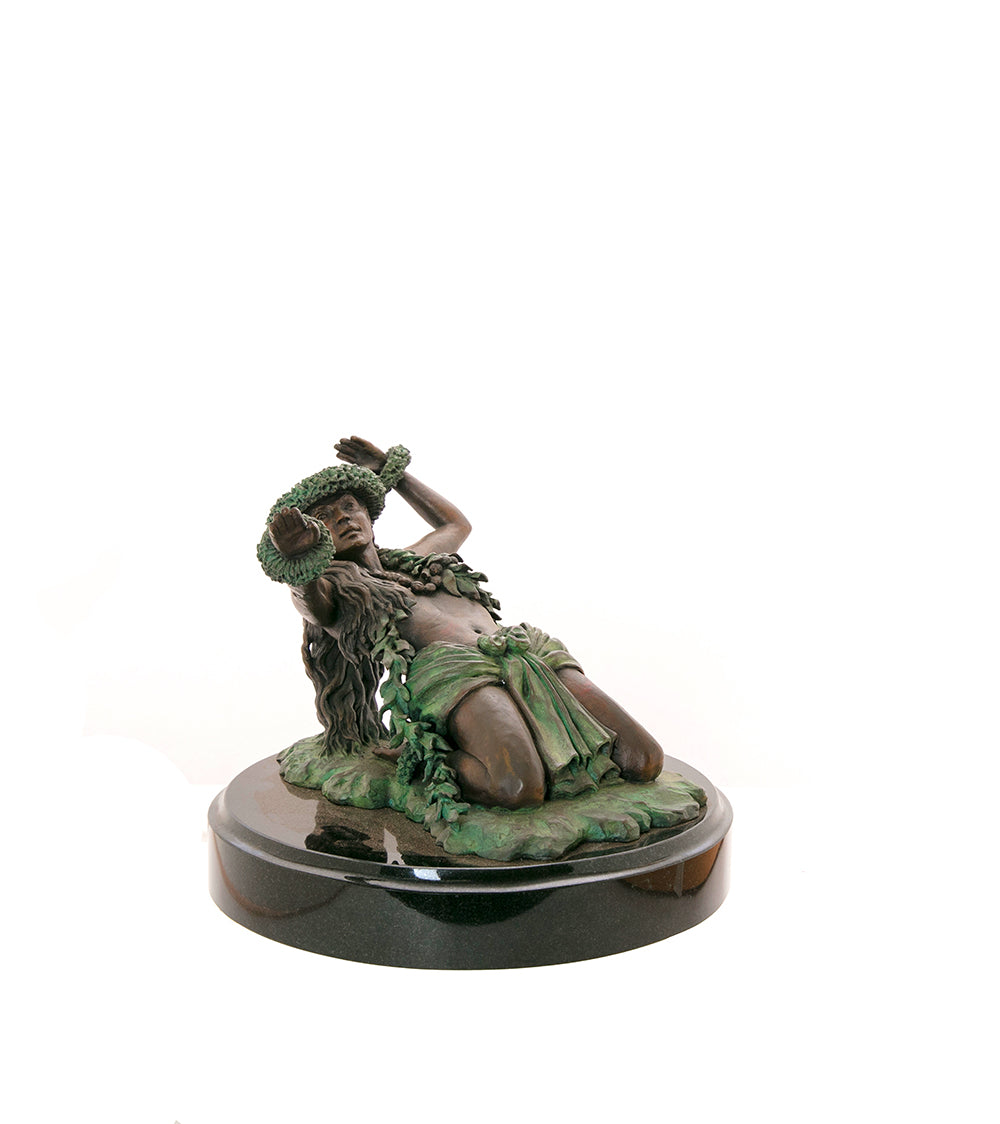 Bronze Sculpture "Ka Leo o Haukani'"
