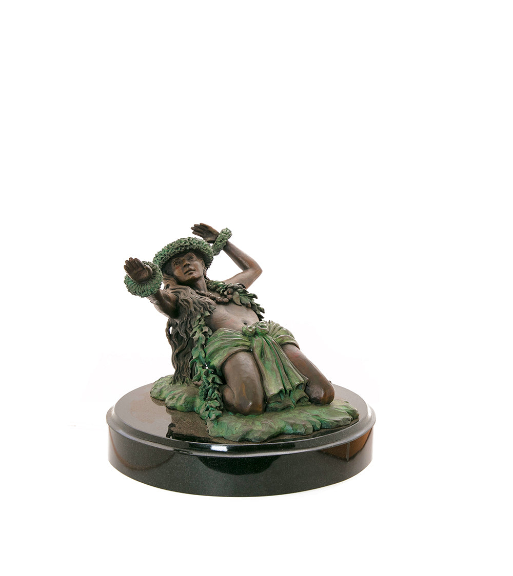 Bronze Sculpture "Ka Leo o Haukani'"