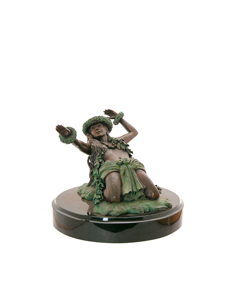 Bronze Sculpture "Ka Leo o Haukani'"