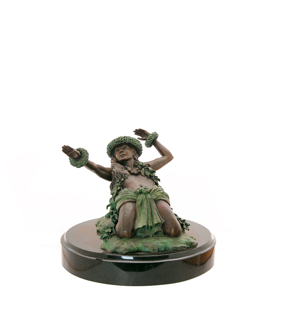 Bronze Sculpture "Ka Leo o Haukani'"