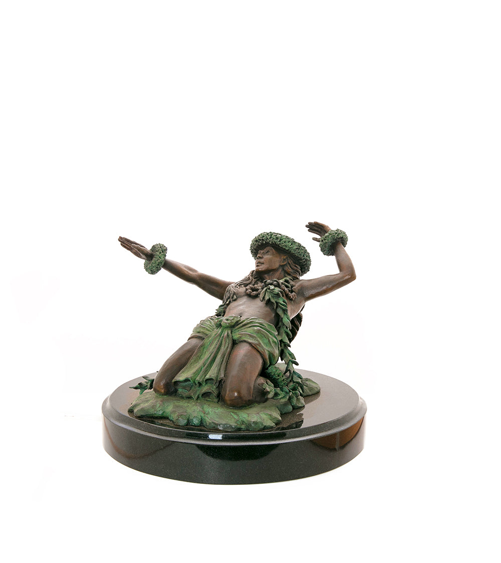 Bronze Sculpture "Ka Leo o Haukani'"