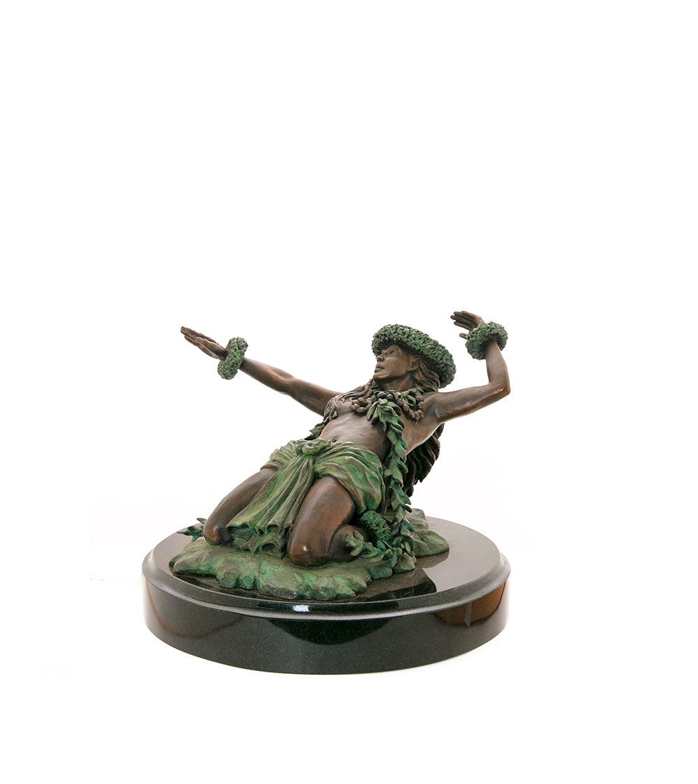 Bronze Sculpture "Ka Leo o Haukani'"